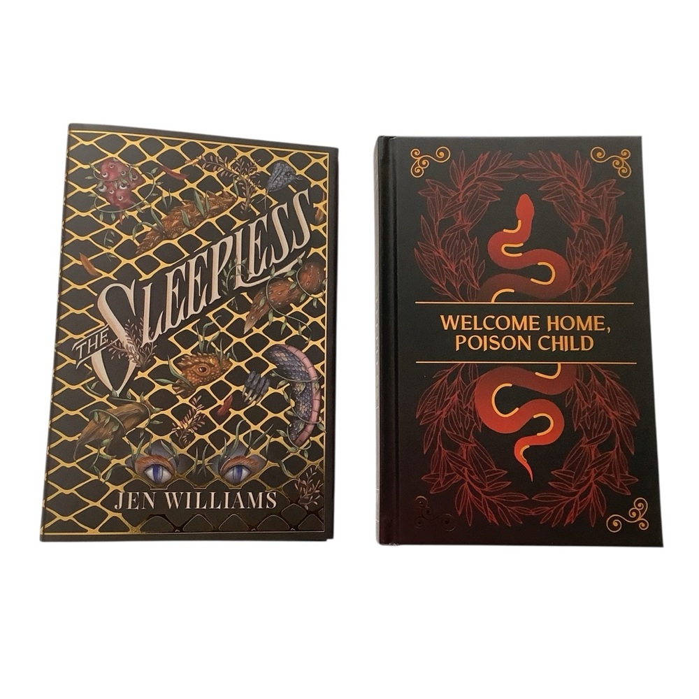 Signed The Sleepless by Jen Williams Owlcrate NEW